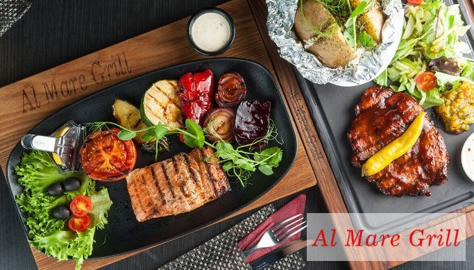 Al Mare Grilli hõrgutav 2-käiguline õhtusöök